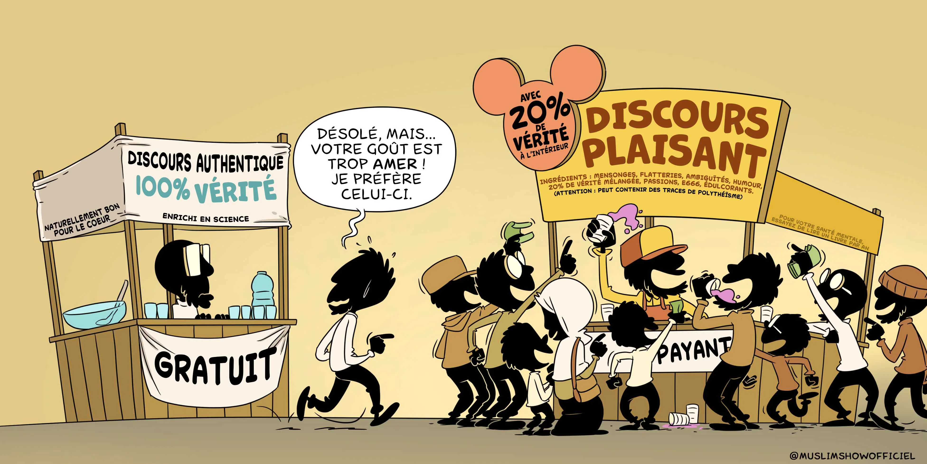 BDouin — planche The Muslim Show