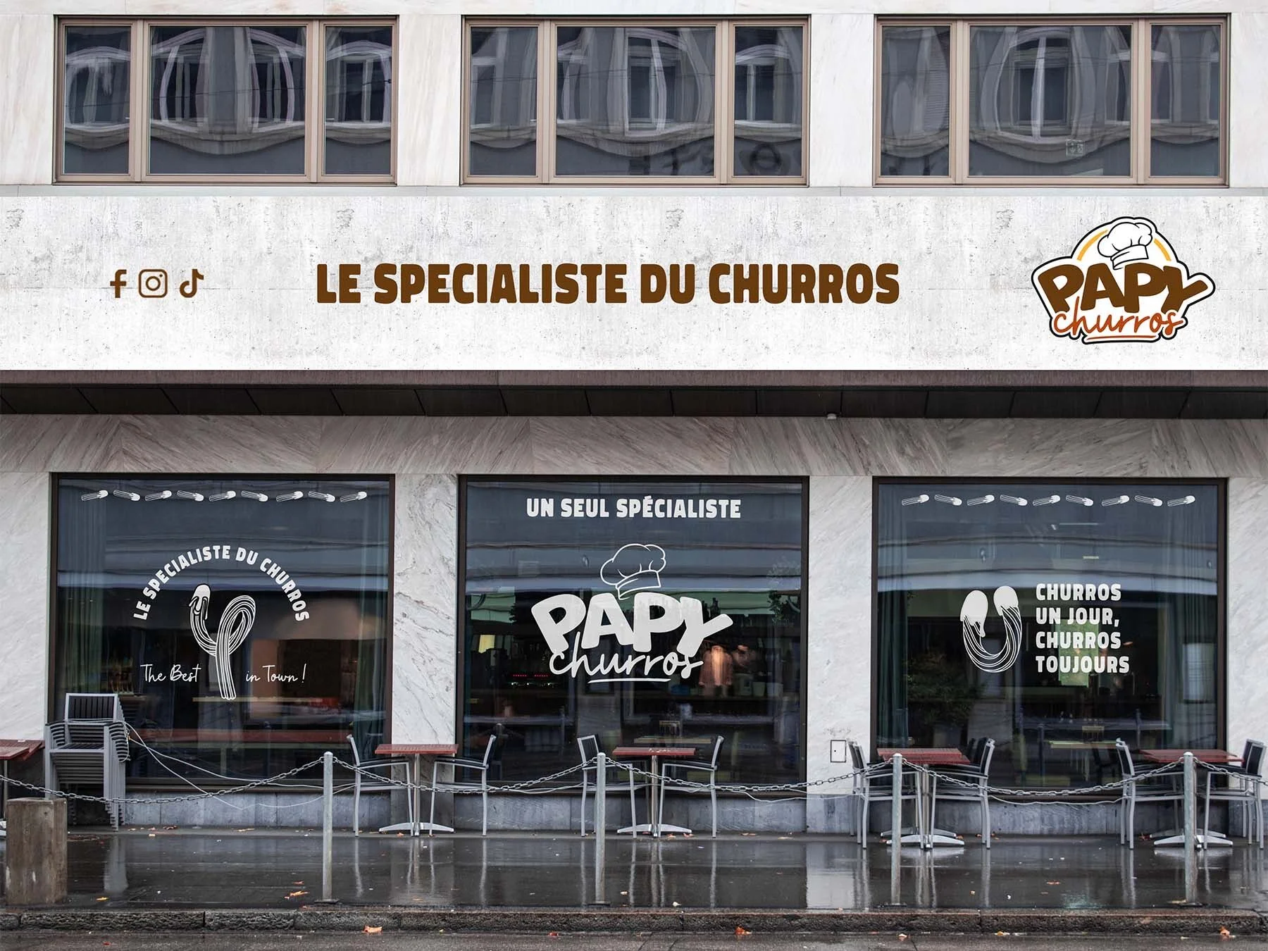 Façade Papy Churros